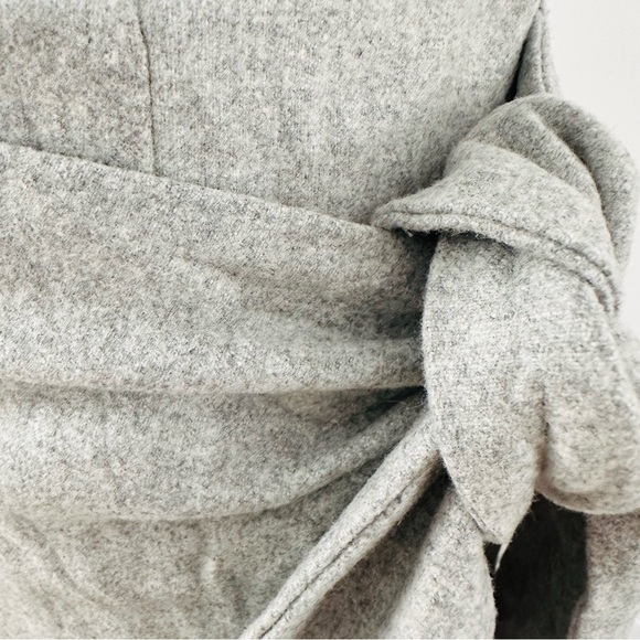 Sz S Aritzia WILFRED Wool Wrap Mini Skirt - Picture 4 of 8